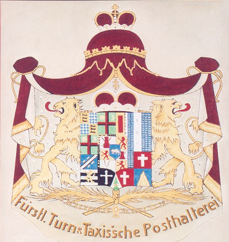 Posthausschild 1819