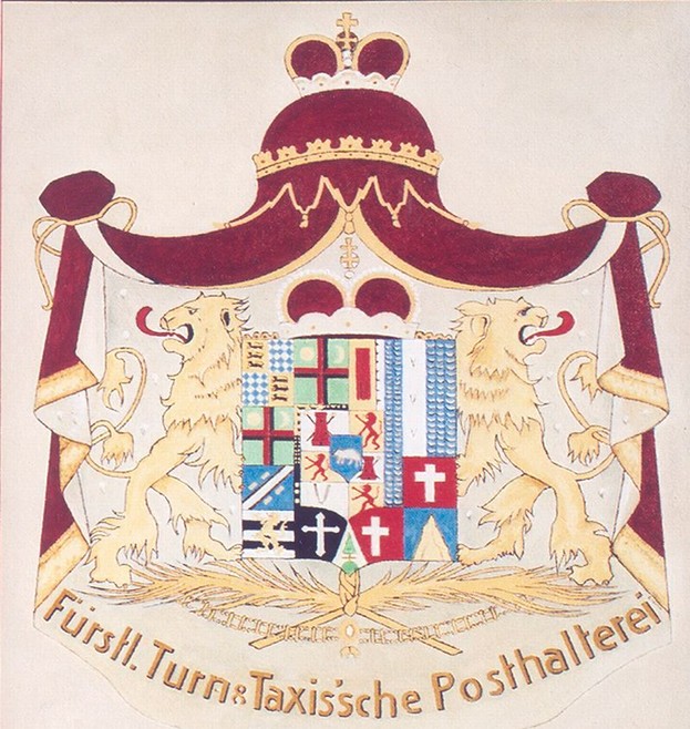 Posthausschild 1819